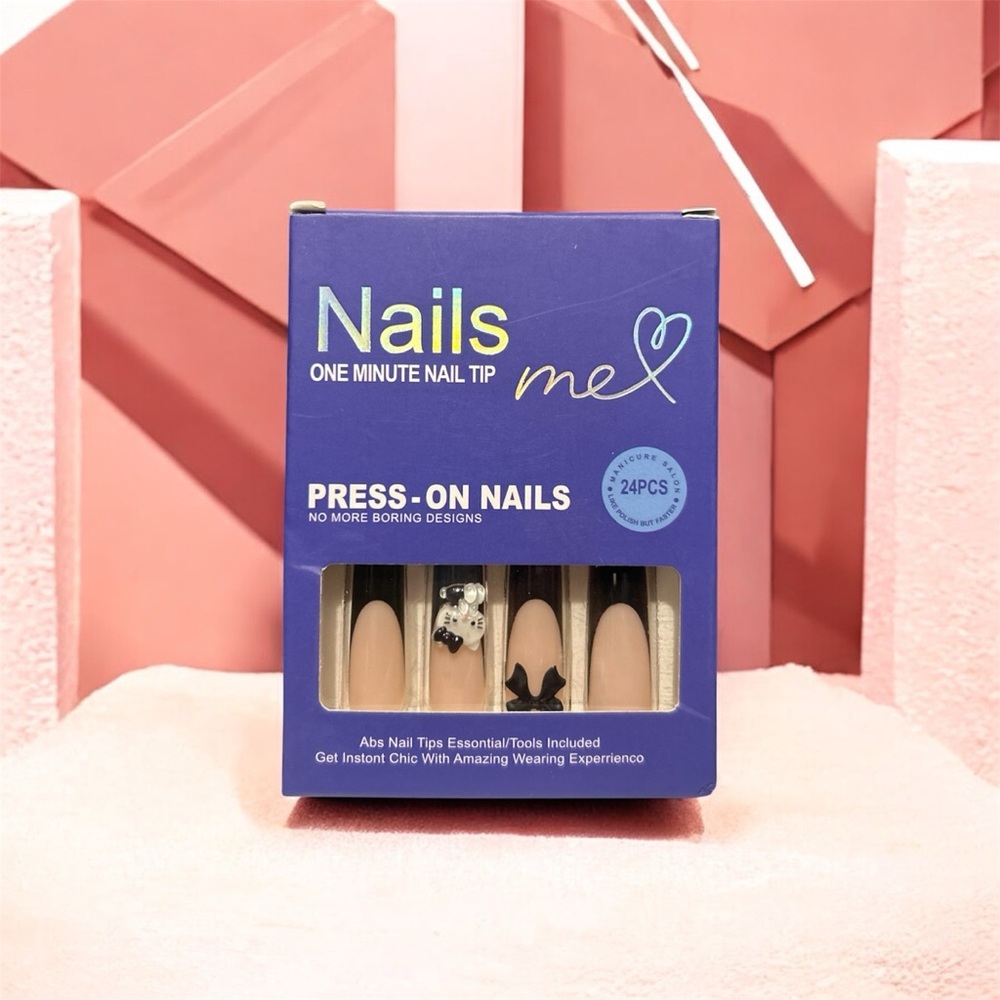5️⃣Press-On Nails Set | Hello Kitty Or 5 For 25